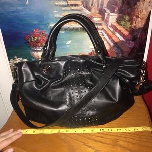 Nine West Slouchy Studded Crossbody Bag